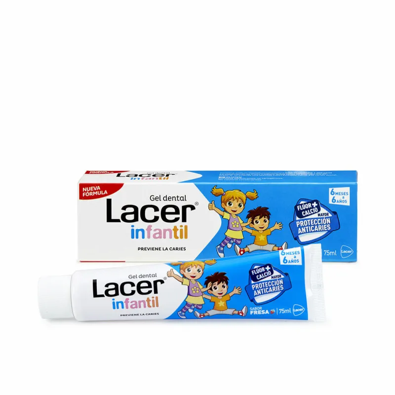 Зубная паста Lacer Infantil 75 ml Детский Клубника