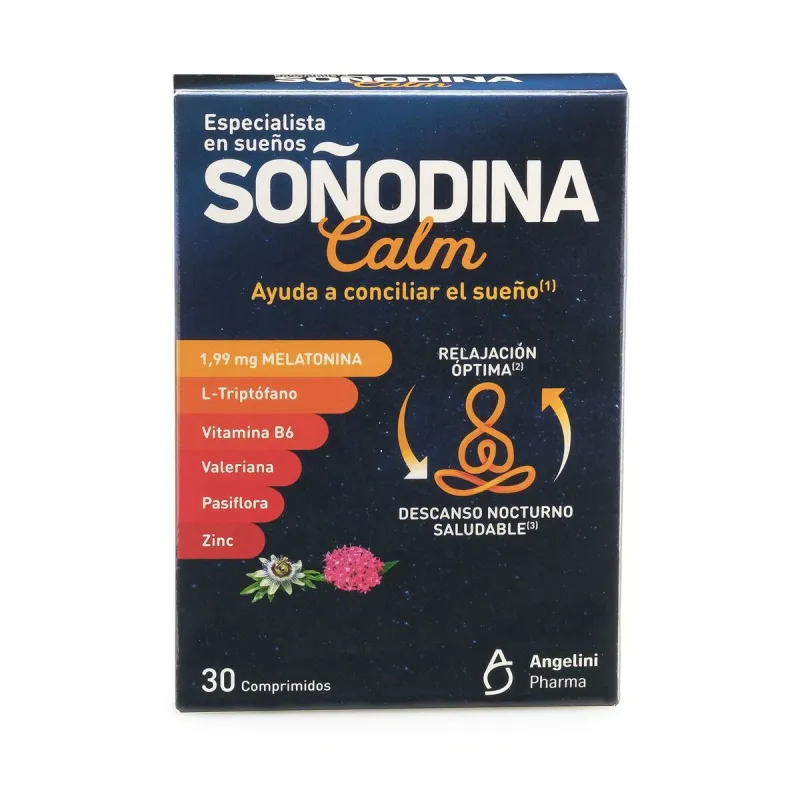 Добавка от бессонницы Natura Essenziale Soñodina Calm Мелатонин 30 штук