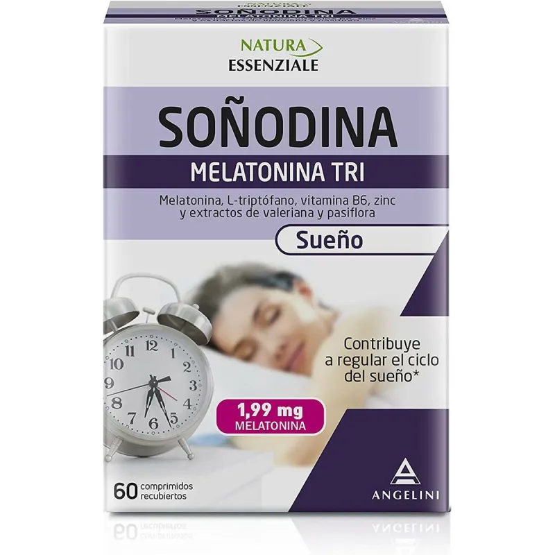 Unetuse toidulisand Natura Essenziale Soñodina Calm Melatoniin 60 Ühikut