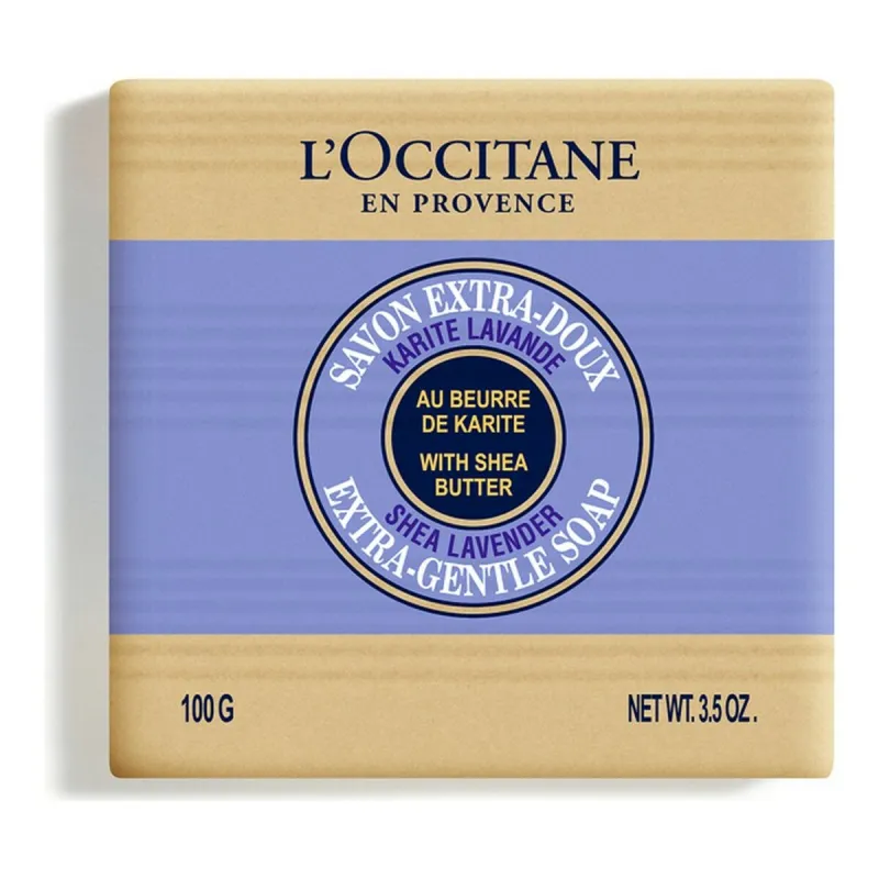 Dabīgās Ziepes L'Occitane En Provence Karité 100 g Ši Eļļa Lavanda