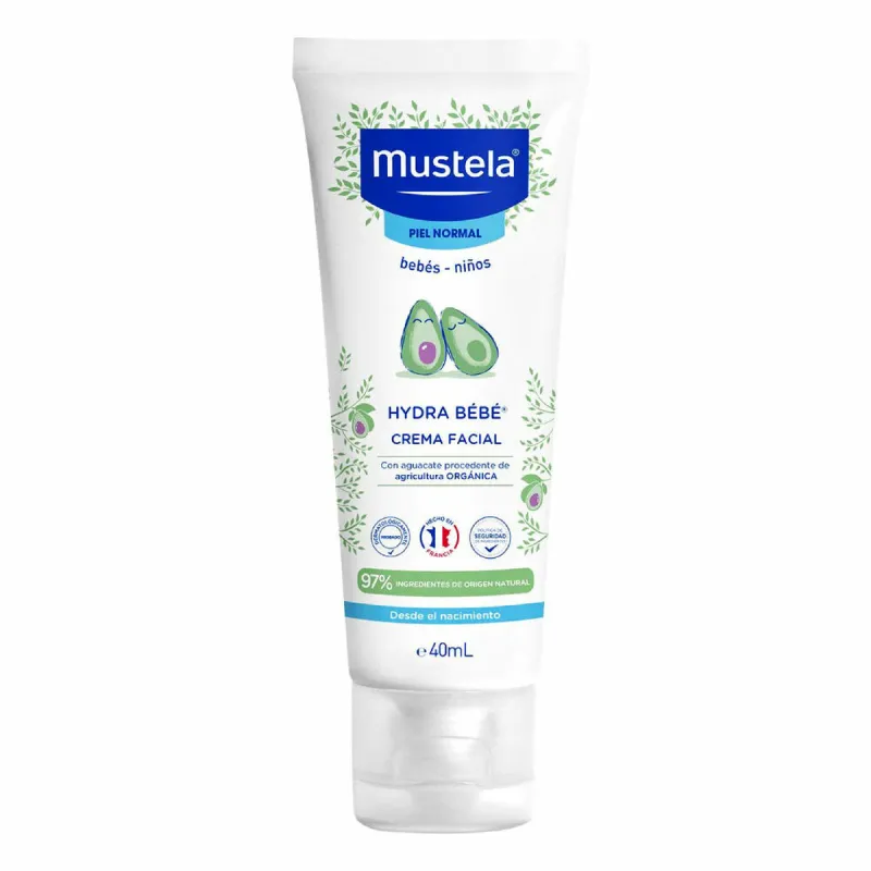 Hydrating Facial Cream for Babies Mustela 1840516 40 ml