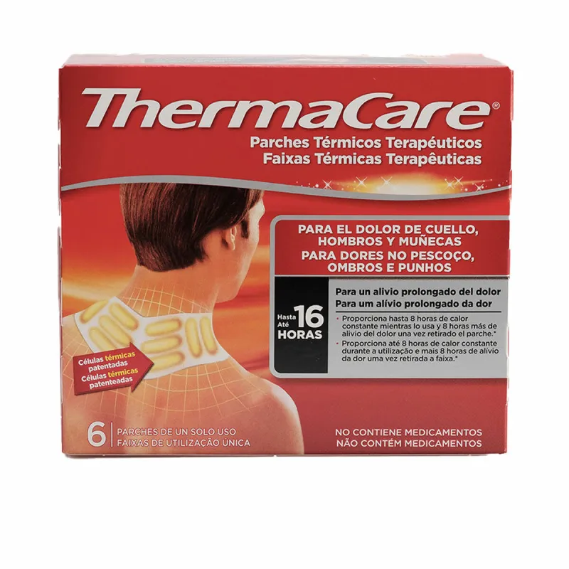 Kuumusega kinnituvad paigad Thermacare Thermacare (6 Ühikut)