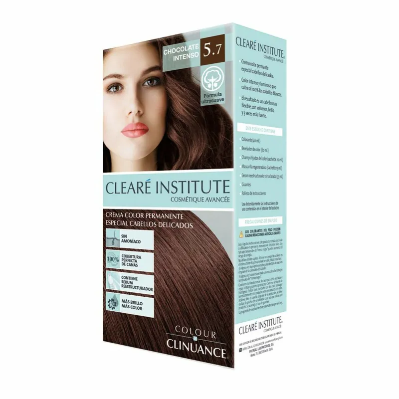 Pysyvä värivoide Clearé Institute Colour Clinuance Nº 5.7-chocolate intenso