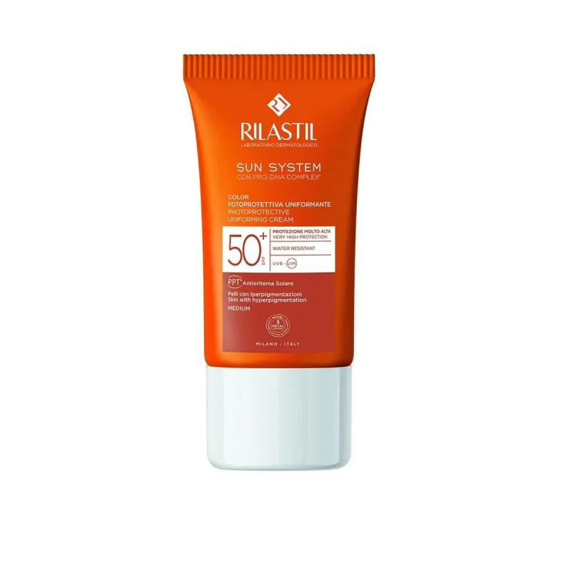 Aurinkosuoja värillä Rilastil Sun System Spf 50 Spf 50+ 50 ml