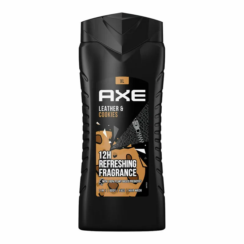 Suihkugeeli Axe AXE LEATHER & COOKIES 400 ml