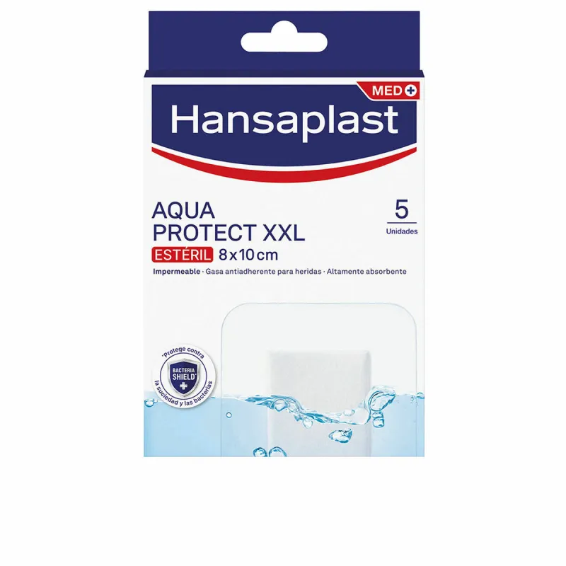Vandeniui atsparūs raiščiai Hansaplast Hp Aqua Protect XXL 5 vnt. 8 x 10 cm
