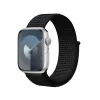 Crong Nylon Reflex - Sport Band for Apple Watch 38/40/41/42 mm (Black)