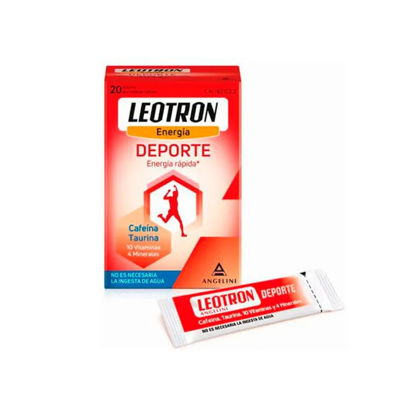 Multivitaminų ampulės Leotron Sport 20 Vokai