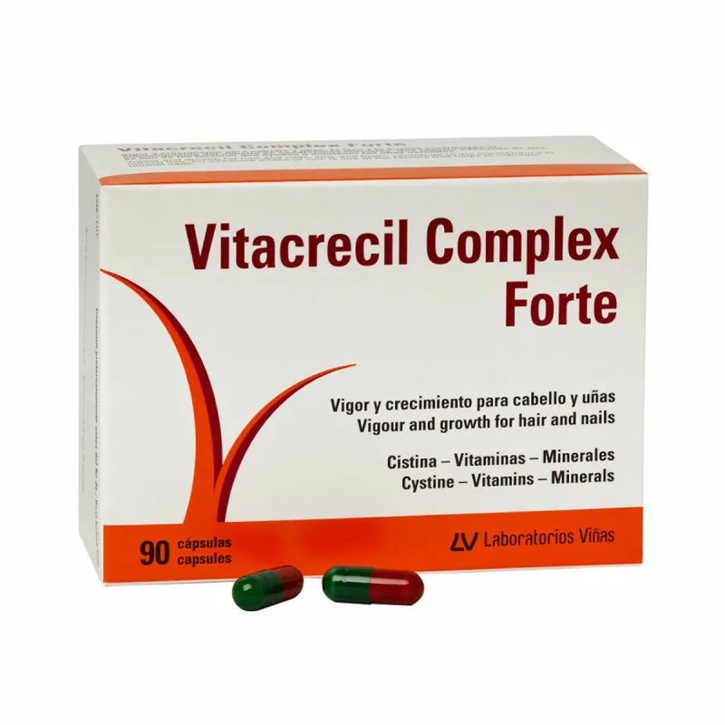 Toidulisand Vitacrecil Complex Forte CABELLO Y UÑAS 90 Ühikut