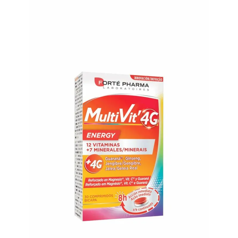 Uztura bagātinātājs Forté Pharma Multivit 4G 30 gb.