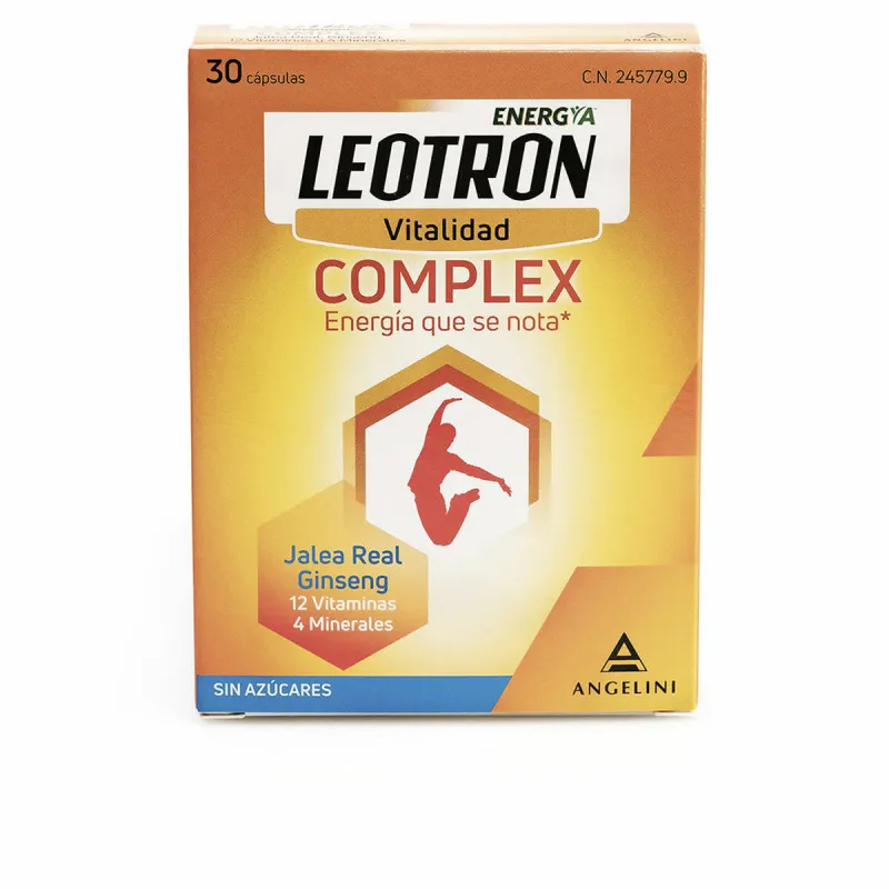 Maisto papildas Leotron Leotron Complex Ginseng Bičių pienelis (30 Kapsulės)