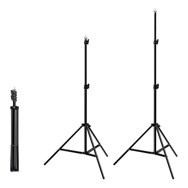 Puluz 2x3m photo backdrop set/stand + photo backdrops 3 pcs PKT5205