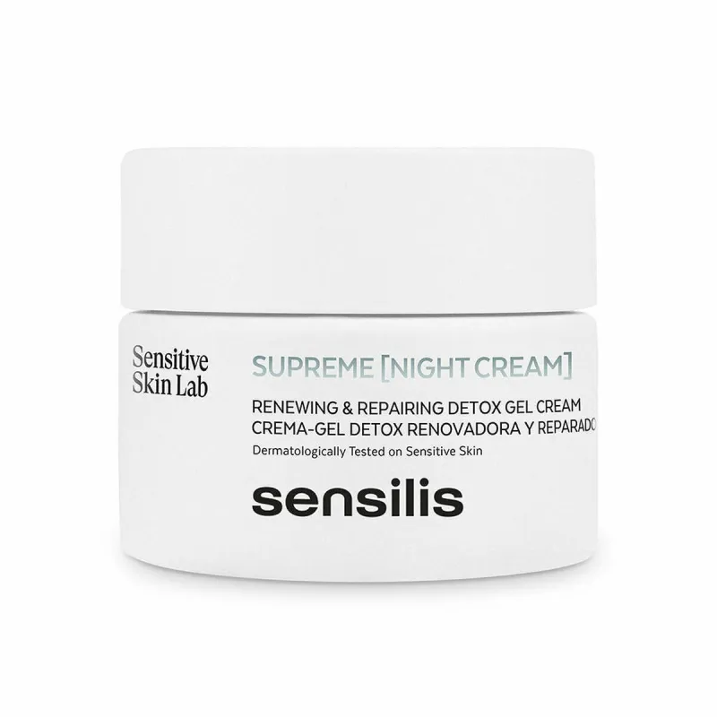 Ночной крем от морщин Sensilis Supreme Real Detox 50 ml