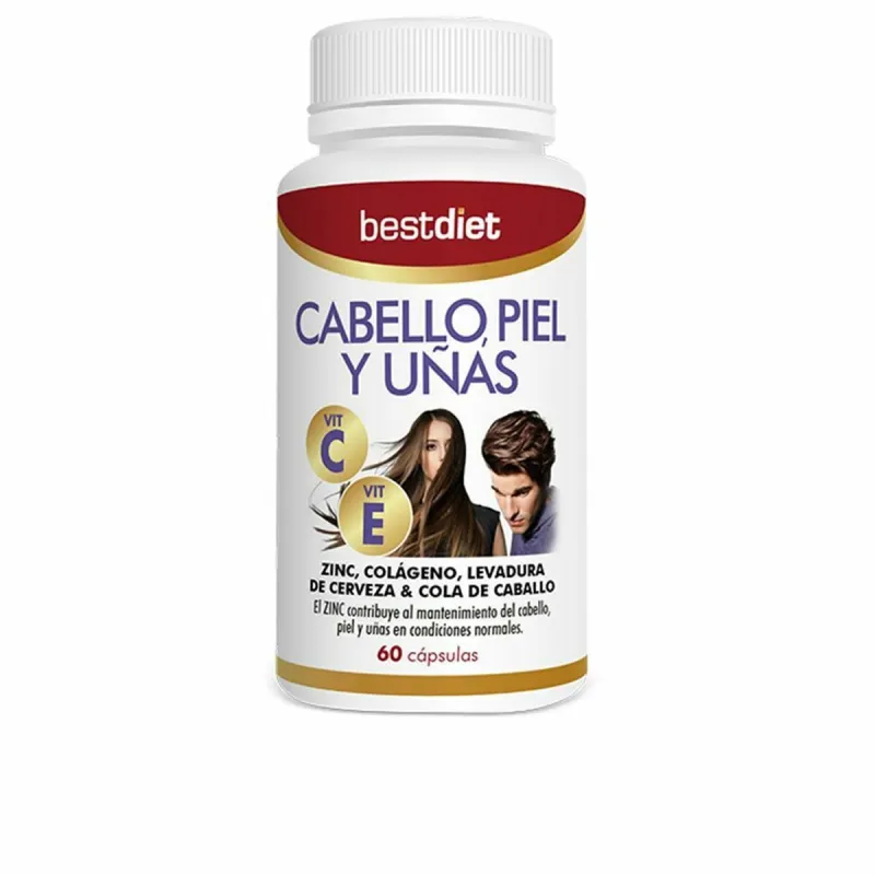 Multi-toitained Best Diet Piel Y Uñas 60 Ühikut