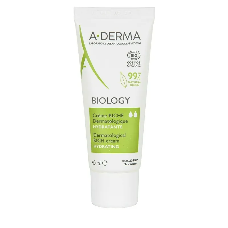 Hydrating Facial Cream A-Derma BIOLOGY 40 ml