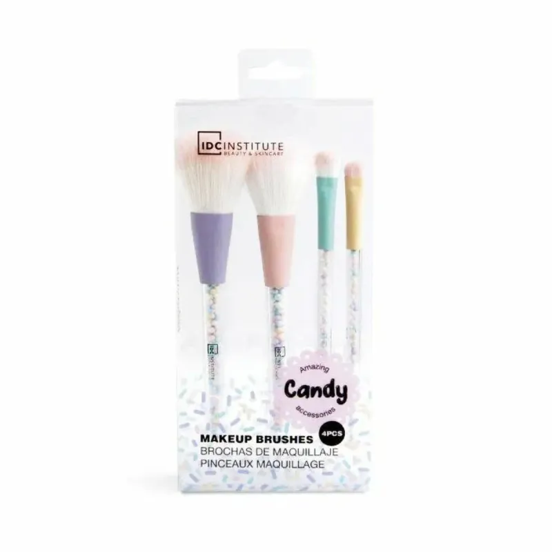 Meikkiharjasetti IDC Institute Candy (4 pcs)