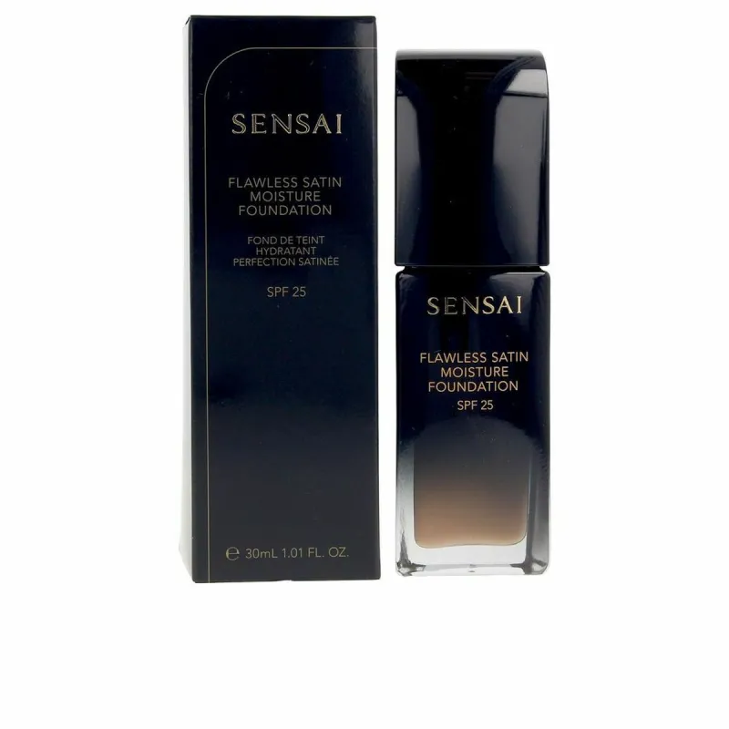 Nestemäinen meikin pohjustusaine Kanebo Sensai Nº 204,5-Warm Beig Fs204.5-Warm Beige Spf 25 30 ml