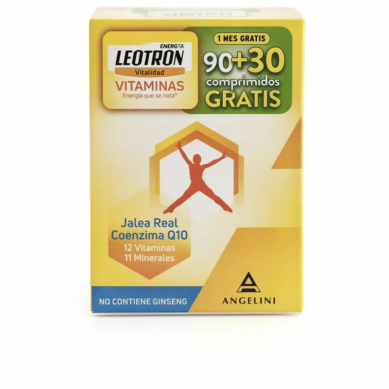 Ravintolisä Leotron Leotron Vitaminas Koentsyymi Q10 Kuningatarhillo 120 osaa