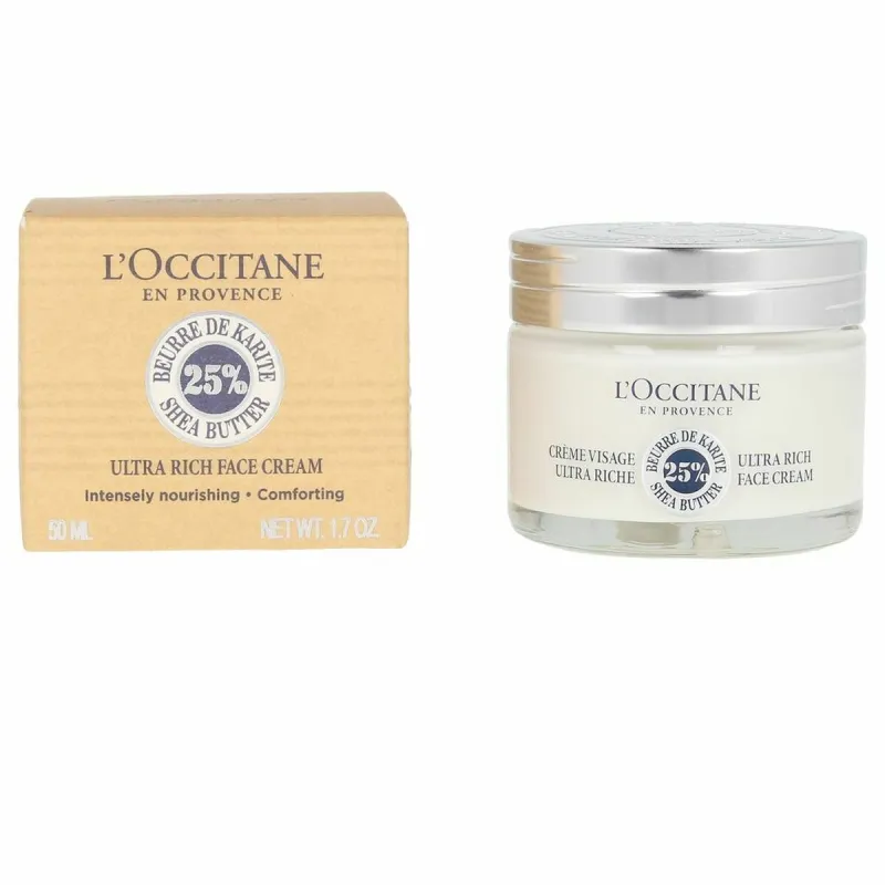 Atjaunojošs krēms L'Occitane En Provence KARITÉ 50 ml Šī sviests