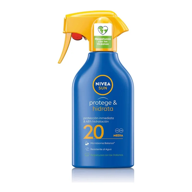 Päikesekaitse pihusti Nivea Sun Hidrata Spf 20 270 ml Pruunistaja