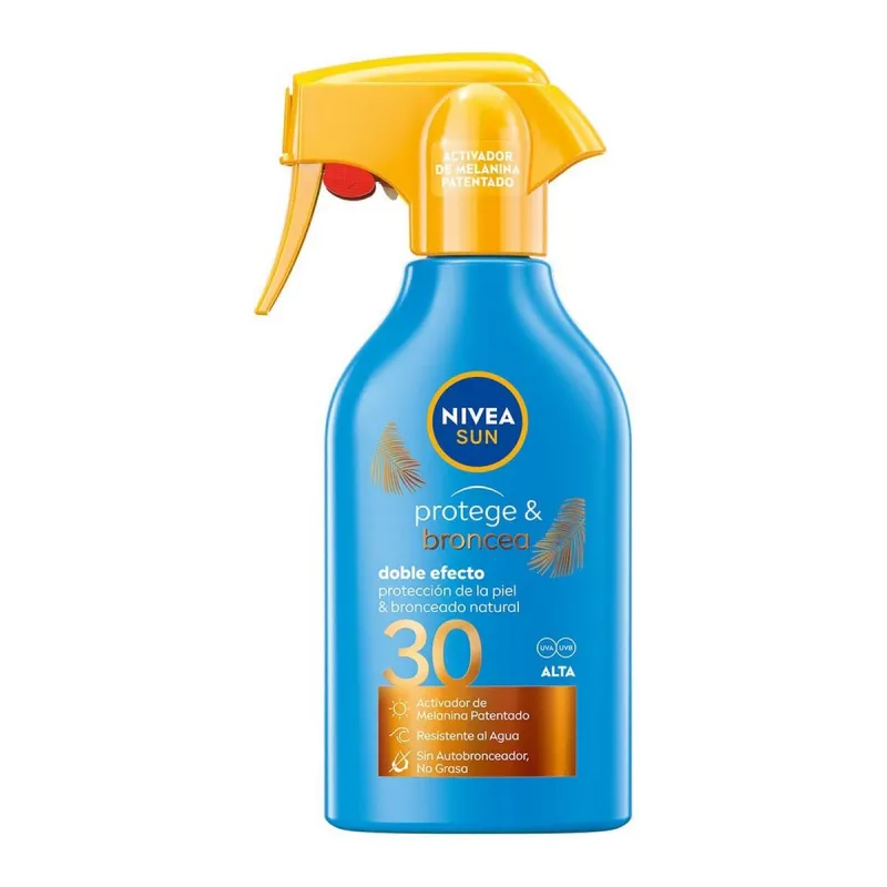 Purškiklis saulės apsauga Nivea Sun Broncea Spf 30 270 ml Bronzeris