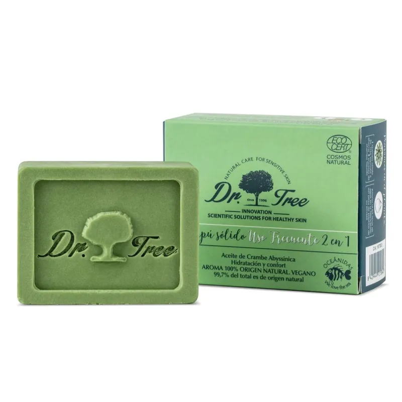 Ciets šampūns Dr. Tree   Izmantošanai ikdienā 75 g