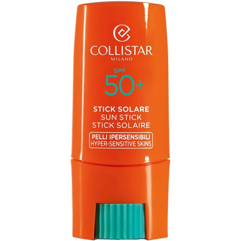 Kremas nuo saulės Collistar Perfect Tanning Stick Solar Transparente Spf 50 Spf 50+ 9 ml 8 g Stick
