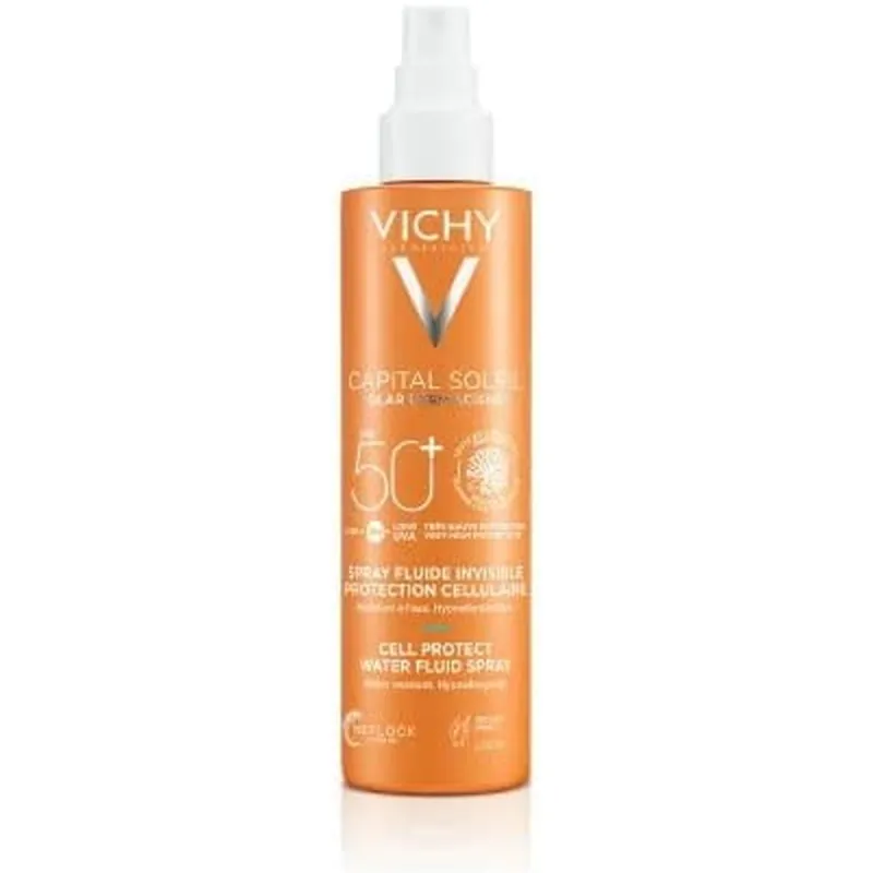 Vartalon aurinkosuojasuihke Vichy Capital Soleil Spf 50+ 200 ml