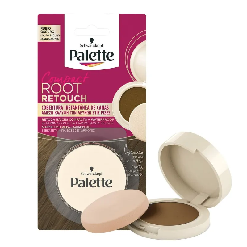 Корректор для корней Schwarzkopf Root Retouch Темно-золотистый 3 g Компактный