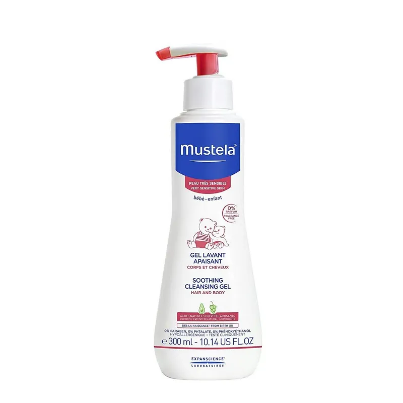 Vannigeel Mustela Niño 300 ml