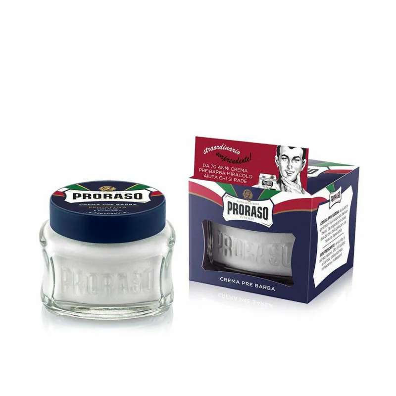 Kremas prieš skutimąsi Proraso Blue 100 ml