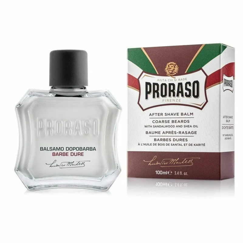 Balzamas po skutimosi Proraso Barbe Dure 100 ml Minkštėjimas