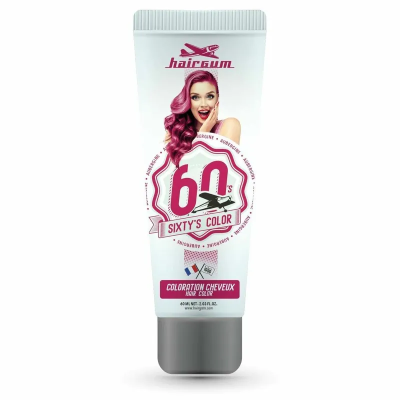 Daļēji Pastāvīga Krāsviela Hairgum S Color Baklažāns Aubergine 60 ml