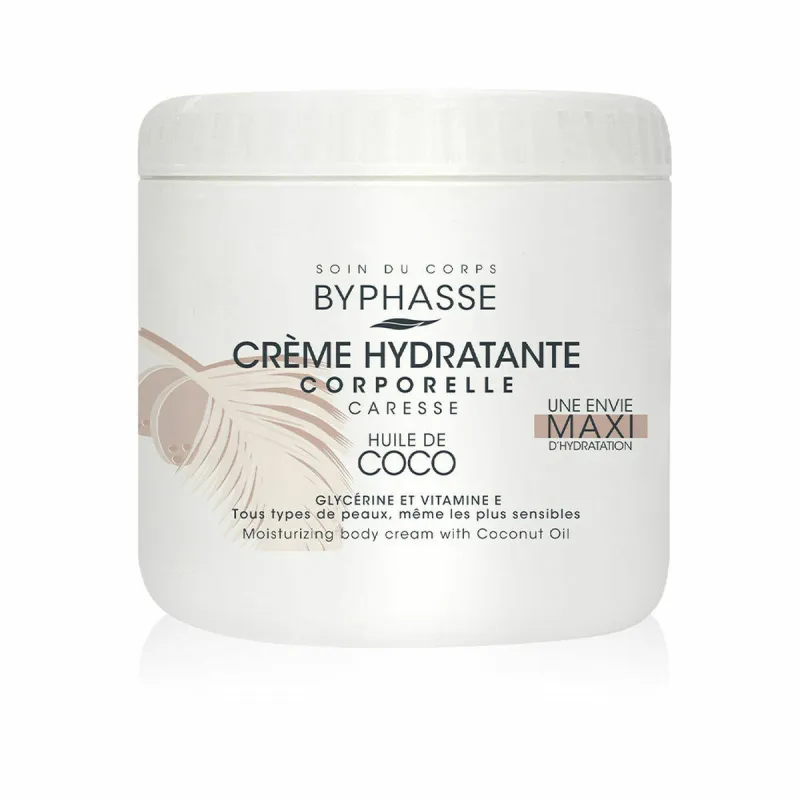 Mitrinošs ķermeņa krēms Byphasse Crema Hidratante 500 ml Kokosriekstu eļļa