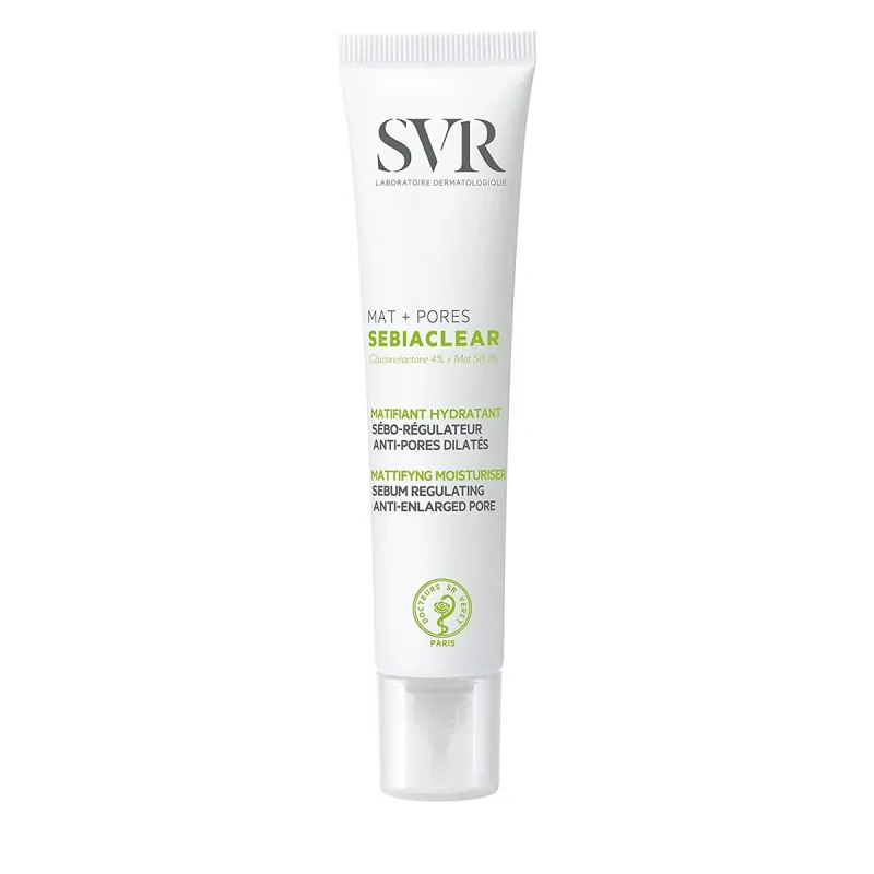 Poru mazinošs krēms SVR Sebiaclear 40 ml Matējošs finišs