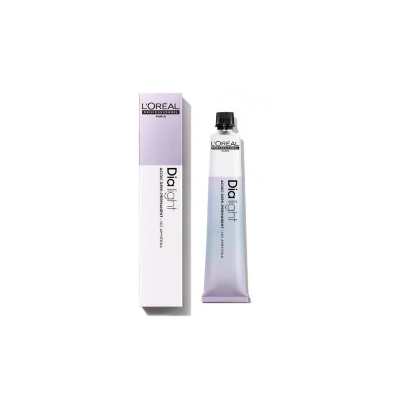 Nuolatinės spalvos dažymo kremas L'Oreal Professionnel Paris Dia Light Nº 6.28 Kreminė Gelis Be amoniako (50 ml)