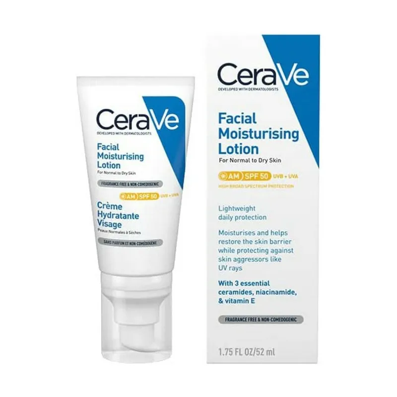 Солнцезащитное средство CeraVe Facial Moisturising Lotion Spf 50 52 ml