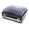 Record Player Adler CR1113 Black Wood Chrome