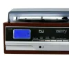 Record Player Adler CR1113 Black Wood Chrome