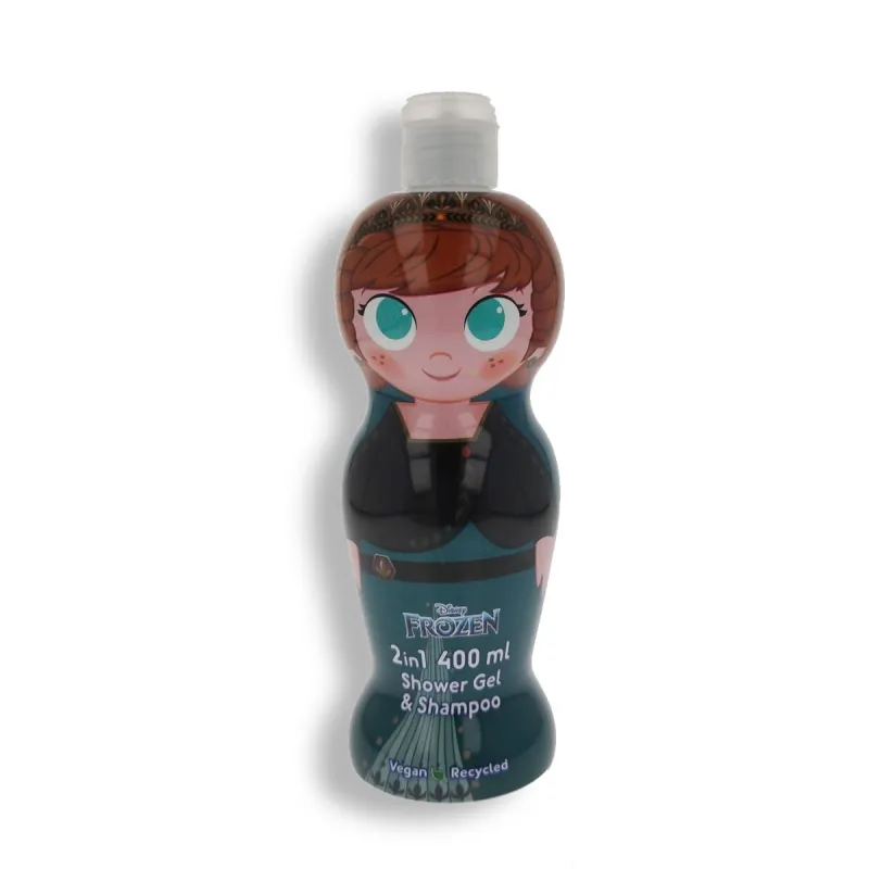 2-in-1 geeli ja shampoo Frozen Anna Lasten (400 ml)