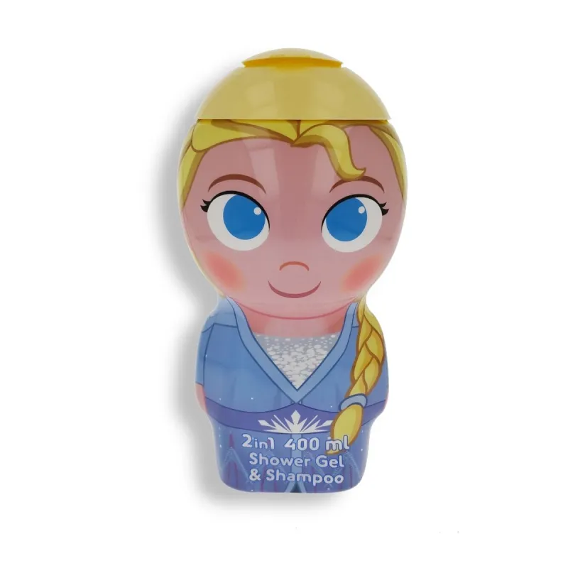 2-in-1 geeli ja shampoo Frozen Elsa Lasten (400 ml)