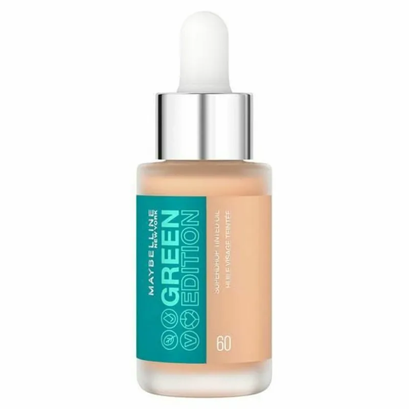 Skystas makiažo pagrindas Maybelline Green Edition Nº 60 20 ml Aliejus