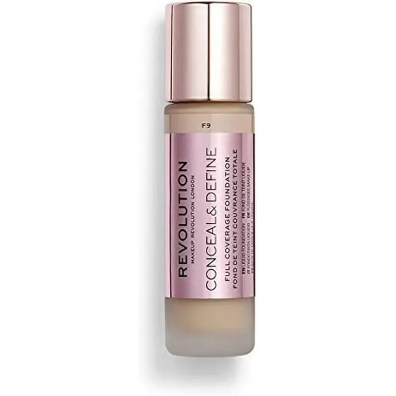 Nestemäinen meikin pohjustusaine Revolution Make Up Conceal Define Nº F9 23 ml