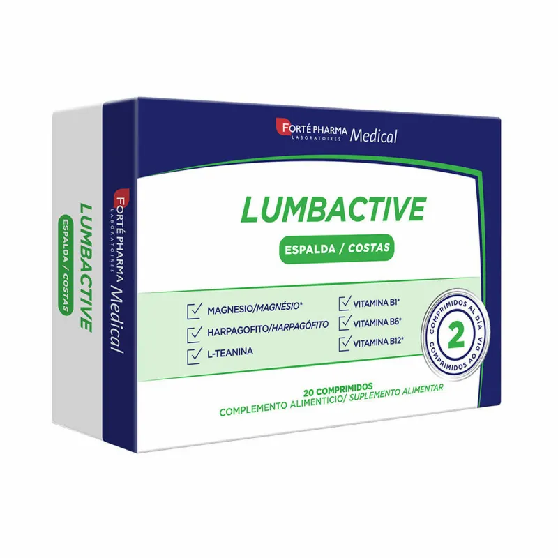 Maksaläiskähoito Forté Pharma Lumbactive Espalda (20 osaa)