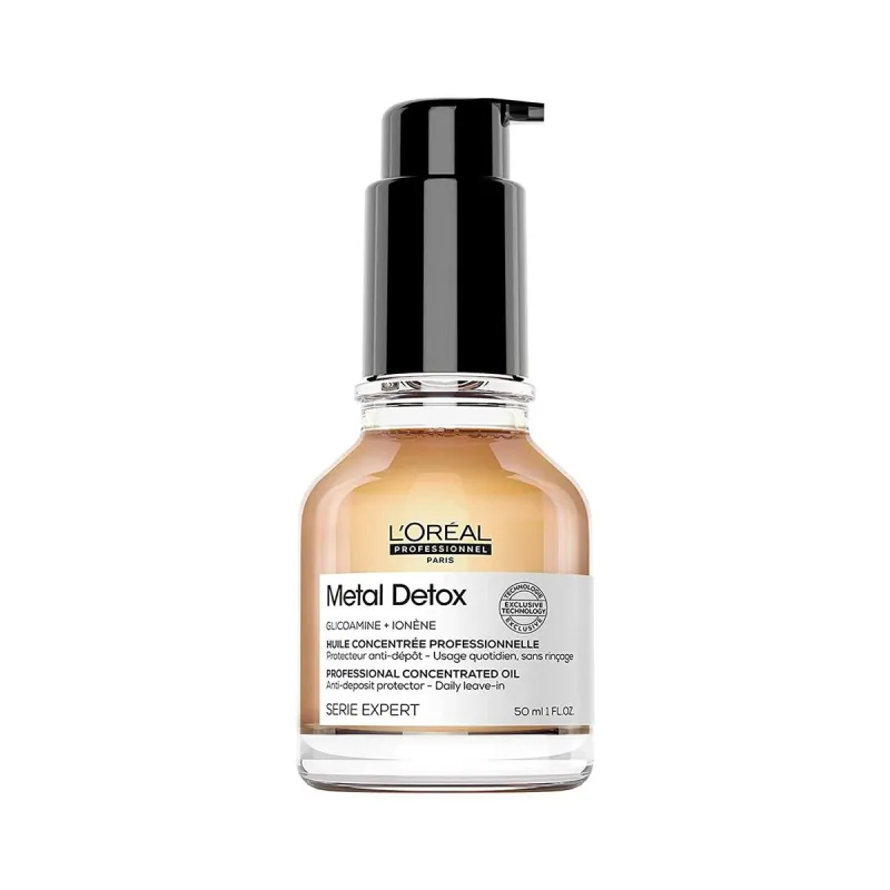 Matus Aizsargājoša Eļļa L'Oreal Professionnel Paris Metal Detox 50 ml Pret-Matu Lūšanas