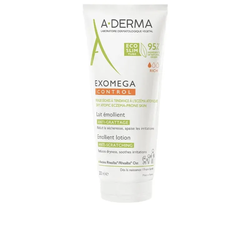 Лосьон для тела A-Derma Exomega Control Снятие зуда и раздражения 200 ml
