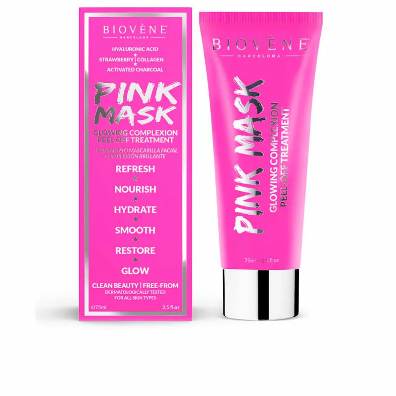 Kasvonaamio Peel Off Biovène Pink 75 ml