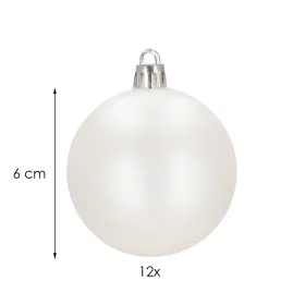 Christmas tree decoration Springos CA0846 6cm 12 pcs