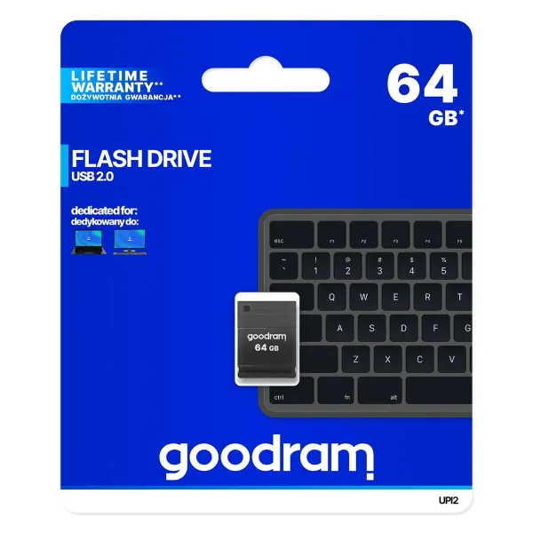 USB stick GoodRam UPI2-0640K0R11 Black 64 GB