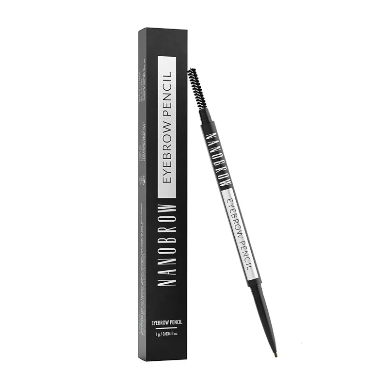 Карандаш для бровей Nanobrow Eyebrow Pencil Светло-коричневый 1 ml 2 в 1